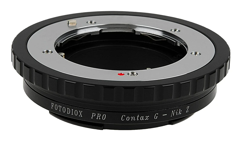 Fotodiox Pro Lens Mount Adapter Compatible with Select Contax G Lenses to Nikon Z-mount Cameras