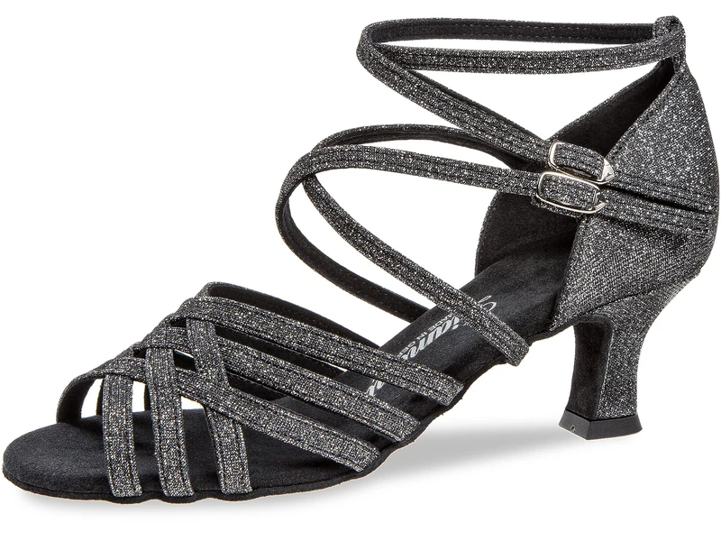 Diamant Women's Dance Shoes 108-036-519 - Size: UK 9 Black Silver