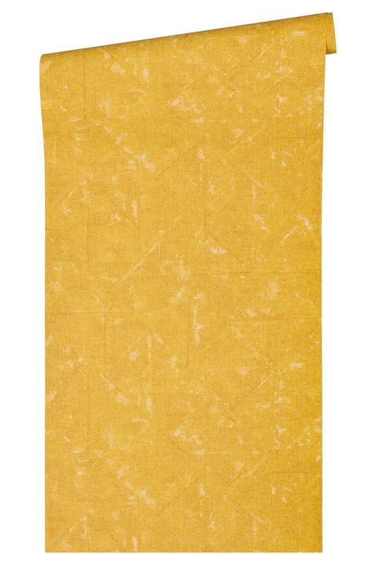 Architects Paper Vintage Wallpaper Absolutely Chic Non Woven wallcovering 10.05 m x 0.53 m Yellow 369744