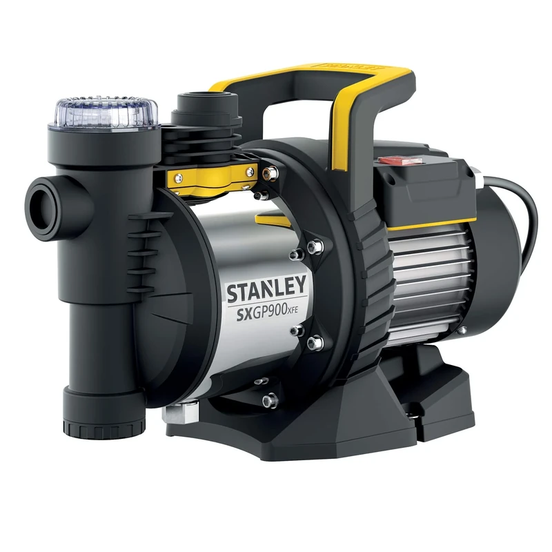 STANLEY SXGP900XFE Self-Priming Pump for Clear Water (900 W, Max. Flow Rate 3,600 L x H, Max. Delivery Head 42 m) - Image 1