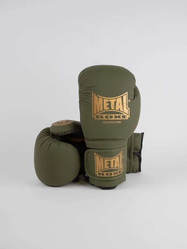 Metal Boxing Training Gloves Military Boxing Adult Unisex Leg, 10oz