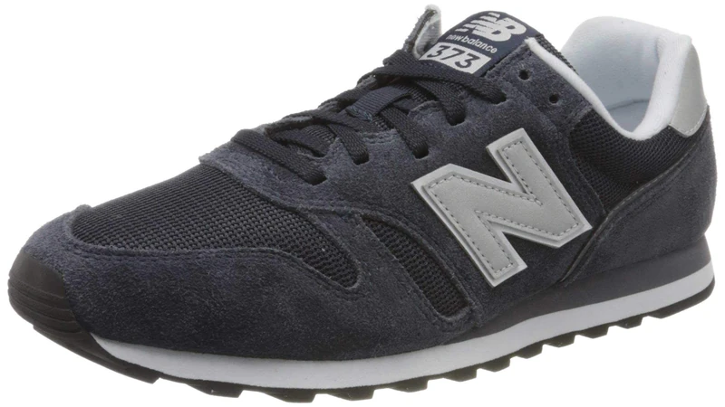 New Balance Men's 373 Core Sneakers, Blue Navy White Cc2, 3.5 UK