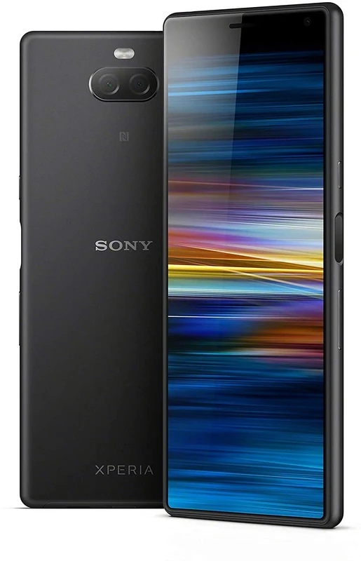 Sony Xperia 10 6 Inch 21:9 Full HD+ display Android 9 UK SIM-Free Smartphone with 3GB RAM and 64GB Storage - Black (Renewed)