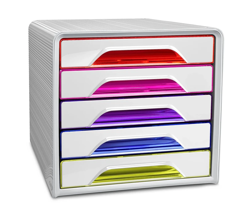 Smoove Desktop Module 5 Drawers