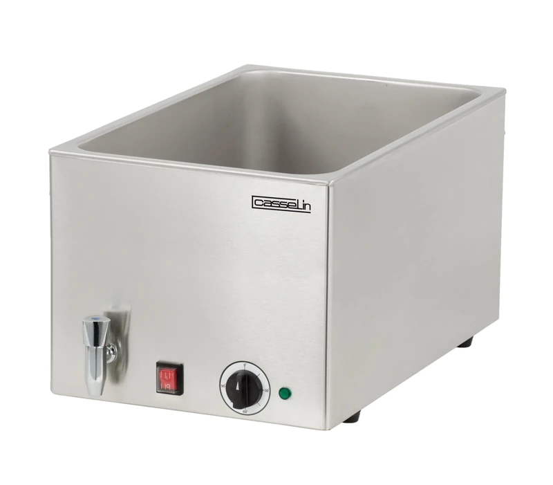 Casselin Bain Marie GN 1/1 with Vidange Robinet - 200 mm