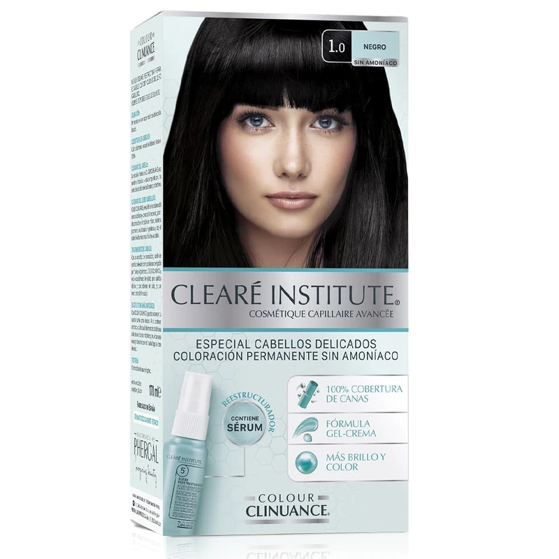 Colour Clinuance Cabellos Delicados 1.0-Negro 1 U