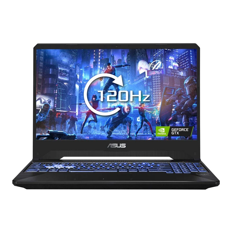 ASUS TUF FX505 15.6 Inch Full HD 120 Hz Gaming Laptop (AMD Ryzen R5-3550H, Nvidia GeForce GTX 1650 4 GB, 256 GB PCI-e SSD, 8 GB RAM, Windows 10)