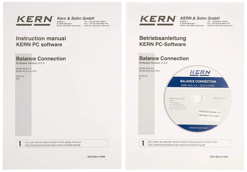 KERN KXS-A04 data interface RS-232
