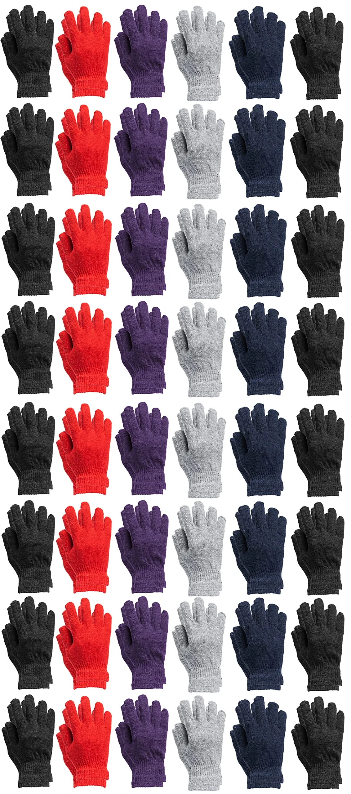 Yacht & Smith Adults Unisex Winter Gloves - Wholesale Bulk Cold Weather Collection