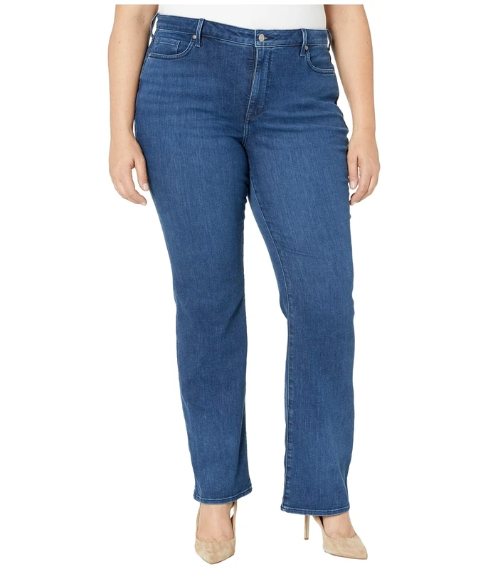 NYDJ Women's Plus Size Barbara Bootcut Jeans - Habana, Size 18