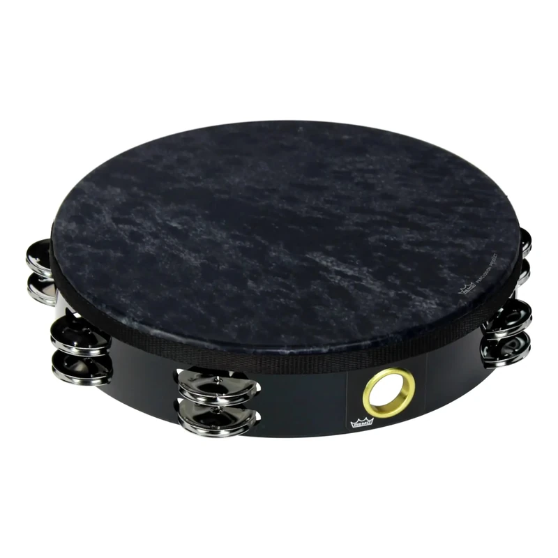 Remo Tambourine Wild 10" Single Row TA-8110-70-SD015, black