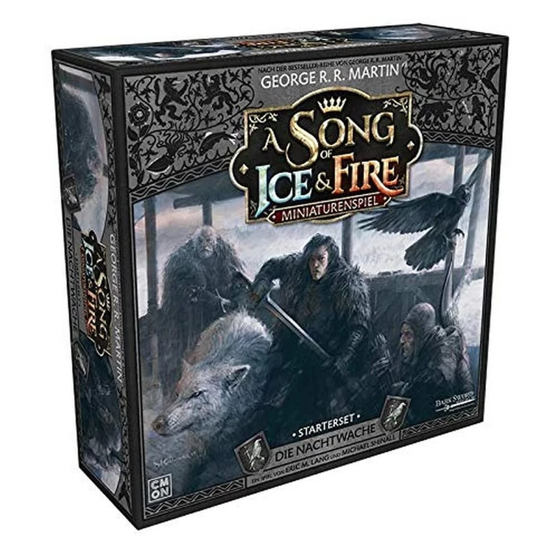 Asmodee | CMON | A Song of Ice & Fire – The Night Watch, Starter Set | Tabletop | 2 Players | From 14+ Years | 45+ Minutes | German | Multilingual