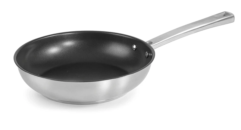 Lacor 45328 Frying Pan with Non-Stick Quantanium Stainless Steel 18/10