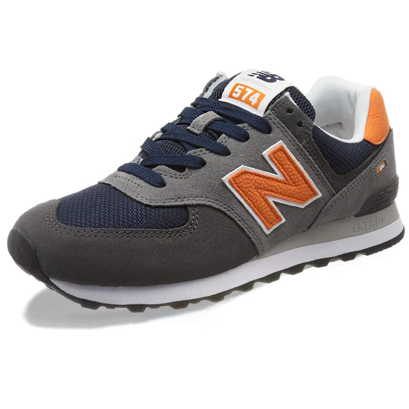 New Balance Men's 574v2 Trainers, Grey Grey Navy Eaf, 6.5 UK