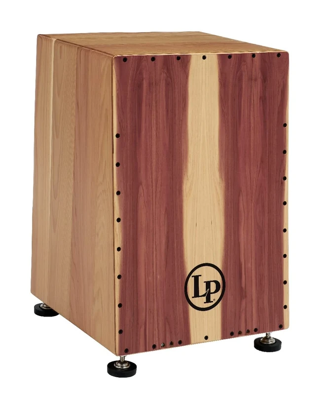 Latin Percussion Cajon Americana Solid Cedar Angled LP1447