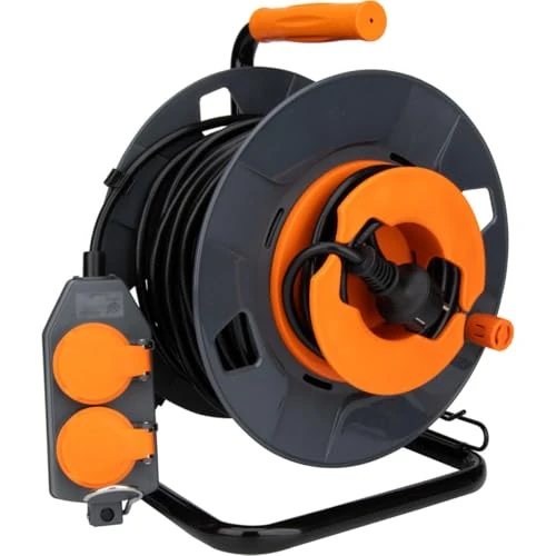 DIY Reel - 4 sockets 16A - 3G1.5mm² - 30 m - Zenitech