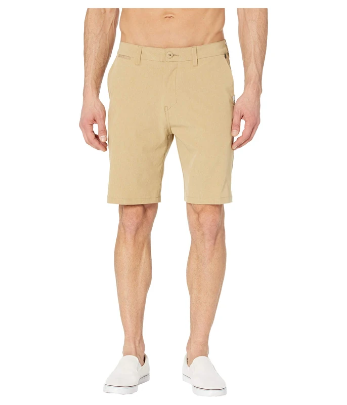 Quiksilver Men's Union Amphibian Hybrid 20 Inch Outseam Water Friendly Short Casual, Plage Heather, 36 - Image 1
