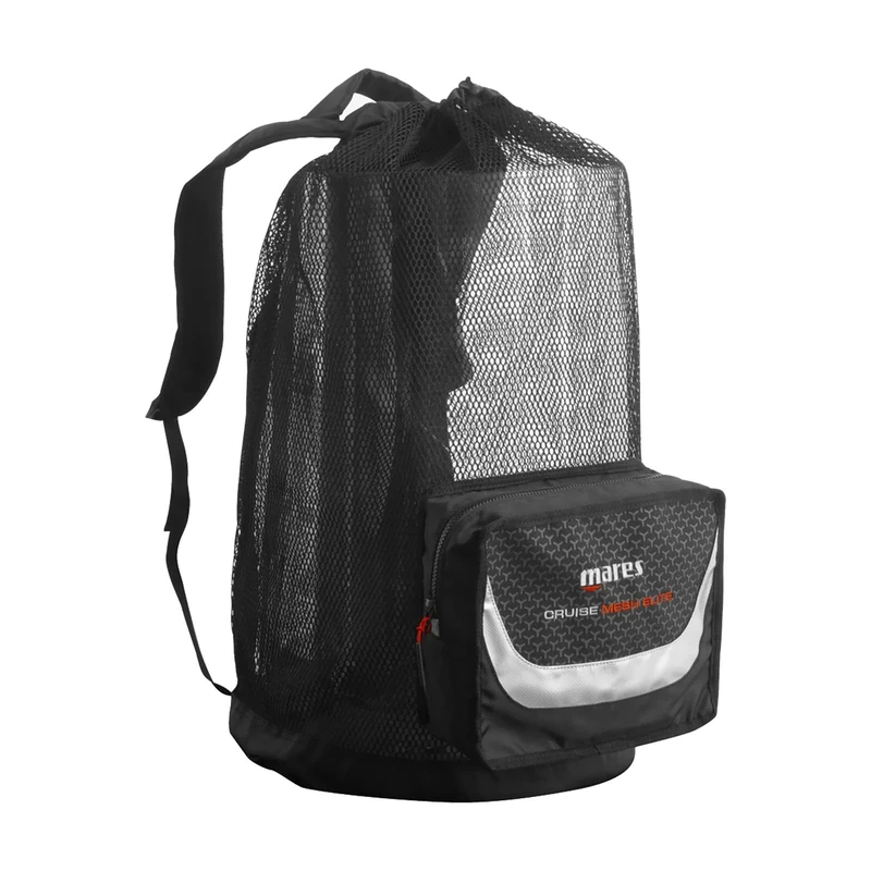 Mares Cruise Mesh Elite Backpack, Black/White, XL, Modern, Sporty, Minimalist - Image 1
