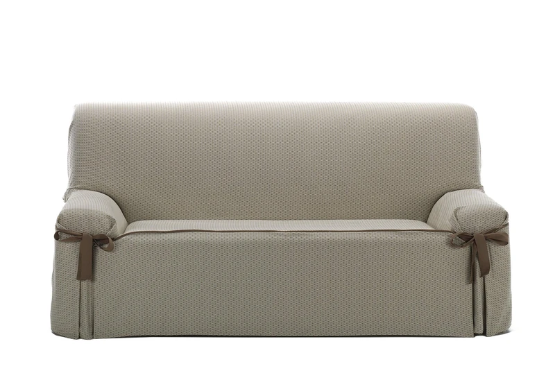 Martina Home Sofa Cover Ties Capri 3 P. Linen