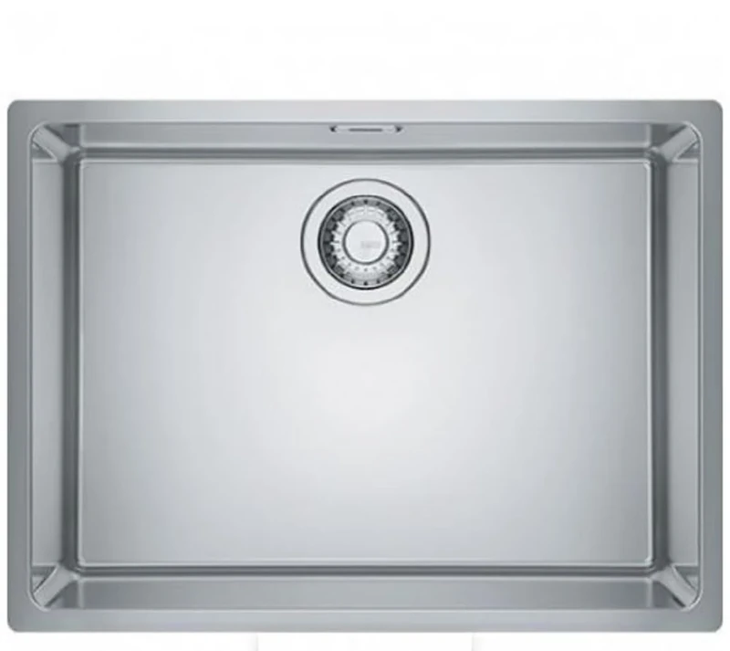 Franke Maris MRX 210-55 Sink with Flush-Mount Sink, Rectangular, Stainless Steel, 1 Bowls, Rectangular