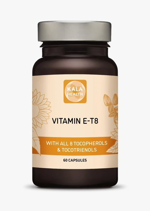 Kala Health Unique Formula with All 8 Tocopherols and Tocotrienols Vitamin E – Contains no PAH’s, Heavy Metals, Contaminants or Preservatives - Certified Sustainable - Hair, Scars and Skin