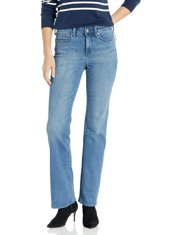 NYDJ Women's Barbara Boot-Cut Jeans, Brickell, 10