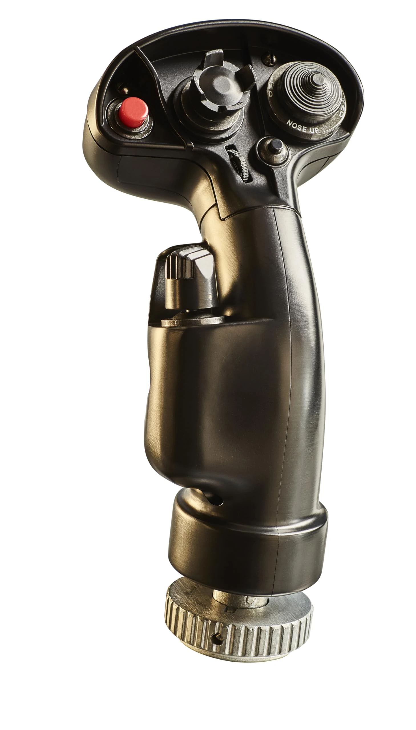 Thrustmaster F/A-18C Hornet Hotas Add-On Grip - Realistic Flight Stick Replica for PC