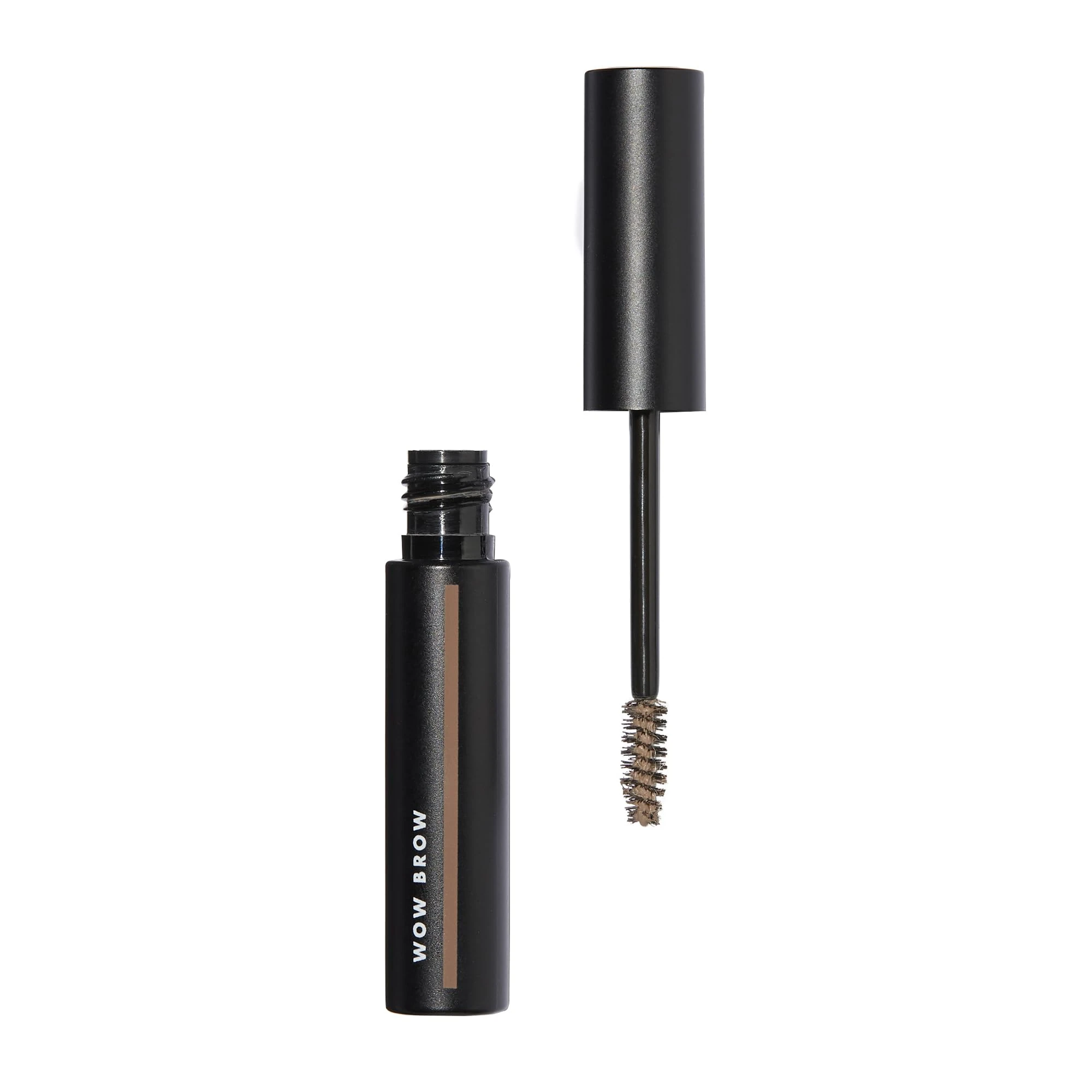 e.l.f. Wow Brow Gel, Volumizing, Buildable, Wax-Gel Hybrid, Creates Full, Voluminous-Looking Brows, Locks Brow Hairs In Place, Taupe, Fiber-Infused 3.5g