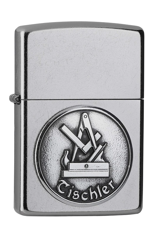 Zippo Lighter, Metal, Street Chrome, One Size