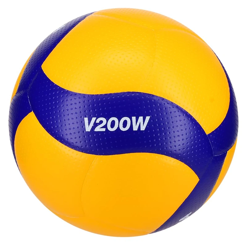 Mikasa Official Indoor Volleyball - Yellow FIVB Game Ball - Image 1