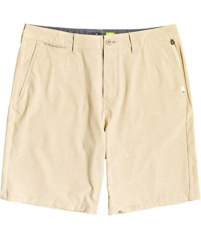 Quiksilver Men's Union Amphibian Hybrid 20 Inch Outseam Water Friendly Short Casual, Plage Heather, 32