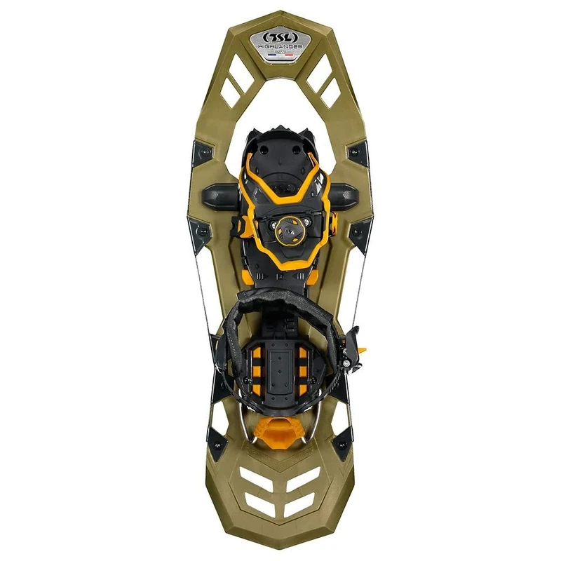 TSL HIGHLANDER ADJUST S Series Snow Racket Unisex Adult, Olives, Small - Image 1
