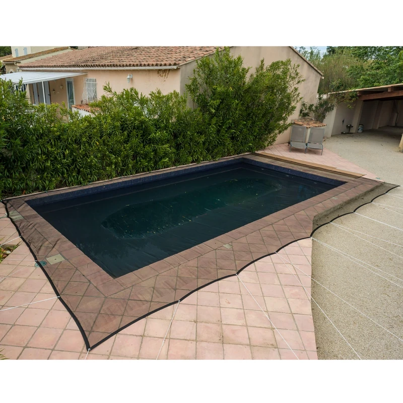Werkapro Pool Protection Net 100 g/m² 8 x 14 m, Black