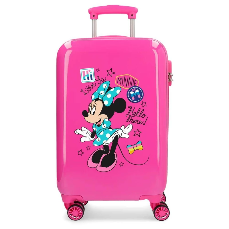 Enjoy Minnie Hardside Carry-On Suitcase Hello