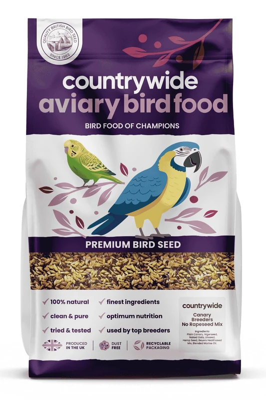 Countrywide No Rape Canary Breeders Feed Mix - 20 kg