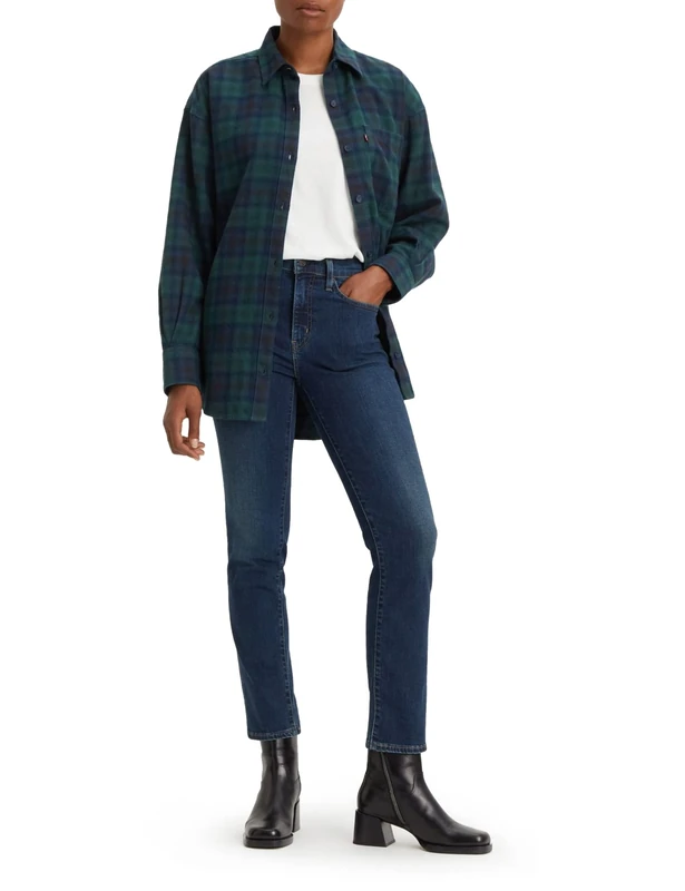 Levi's 724™ High Rise Straight Women's Jeans, Blue Swell, 31W / 30L