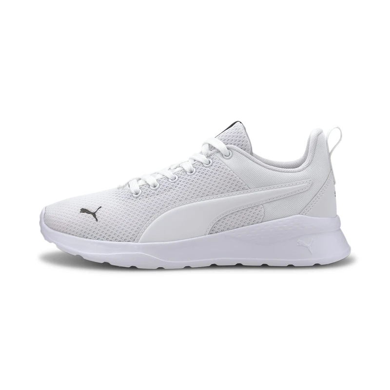 PUMA Unisex Kids Anzarun Lite Jr Sneaker, Puma White Puma White, 6 UK