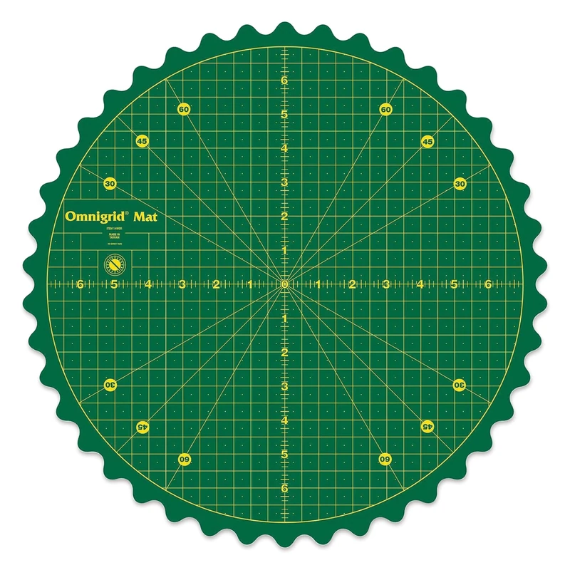 Omnigrid 14" Rotating Mat Cutter & Accessories - Green - Image 1
