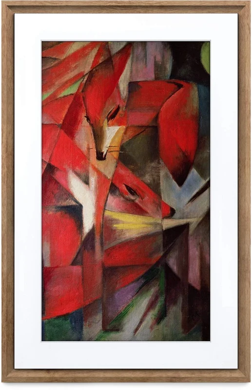 NETGEAR Meural MC321HW Canvas II – the Smart Art Frame with 55 cm HD Digital Canvas, 41x61 cm Dark Wood Frame (WiFi-Connected) - Image 1