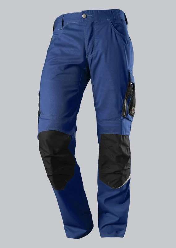 BP 1821-565-5632 Bib & Brace, Stretch Braces With Clip Fastenings, 285,00 G/M², Fabric Blend, Anthracite/Black, Size 27/29N