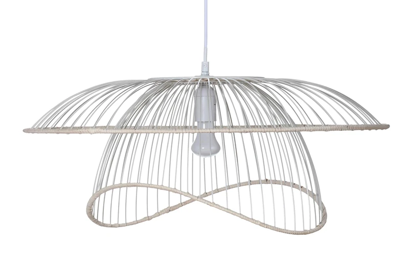 Flora Pendant Light White - Image 1