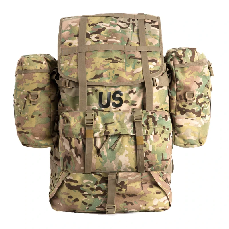 MT Military Backpack Molle II Large Rusksack 80L Assembly Army Pack with Frame Tactical Bergen Multicam
