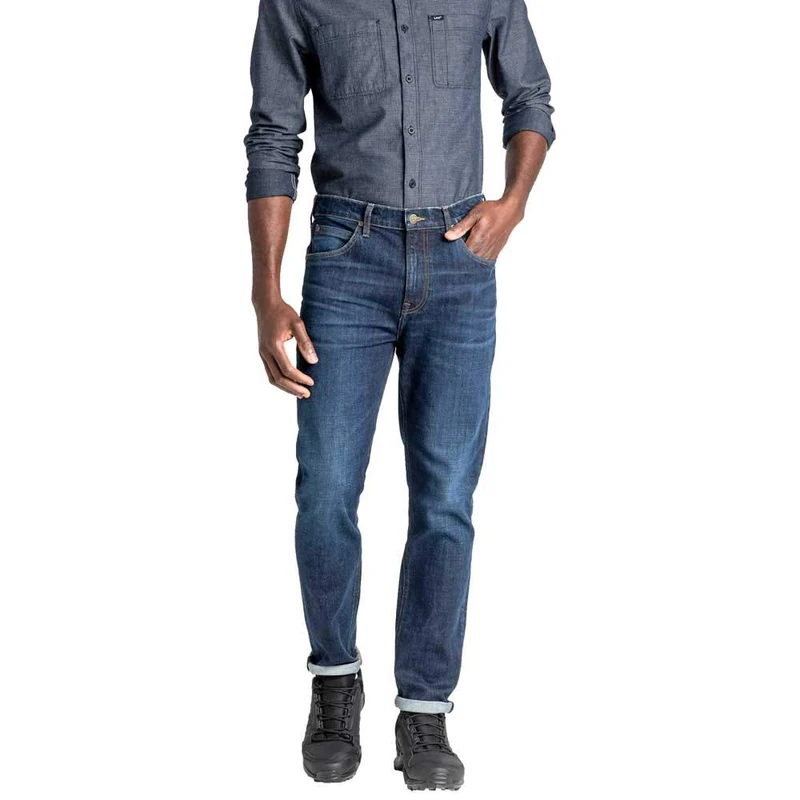Lee Men's Austin Jeans, Blue (Dk Worn Foam If), 28W / 32L