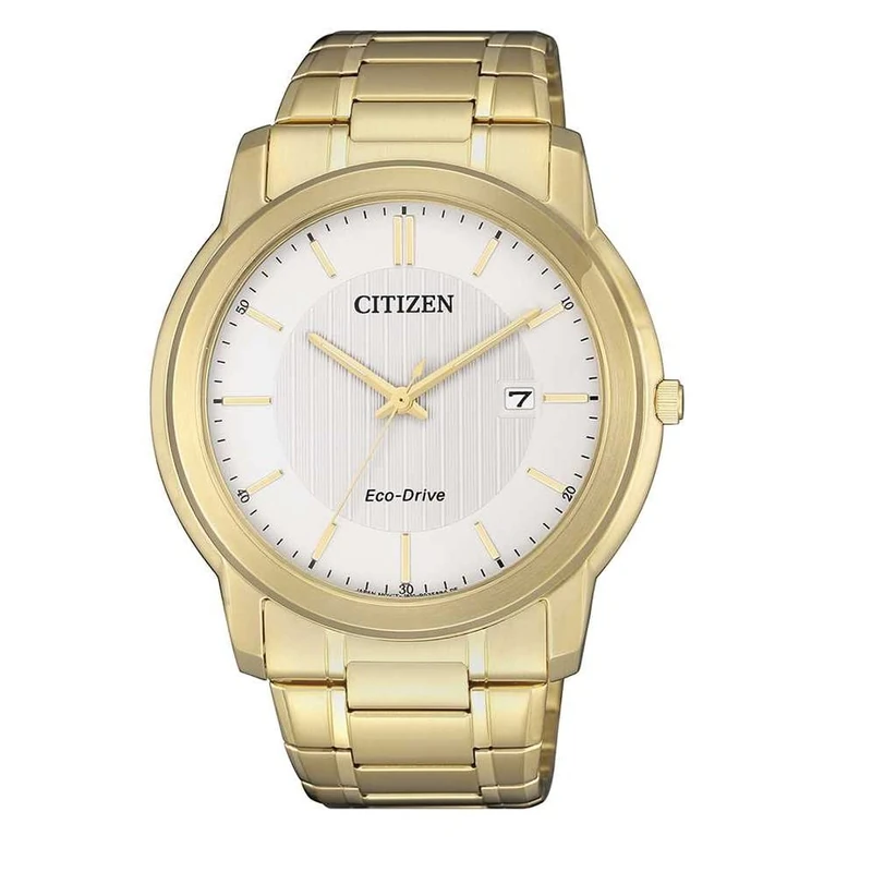 CITIZEN Analog AW1212-87A, Gold, Bracelet