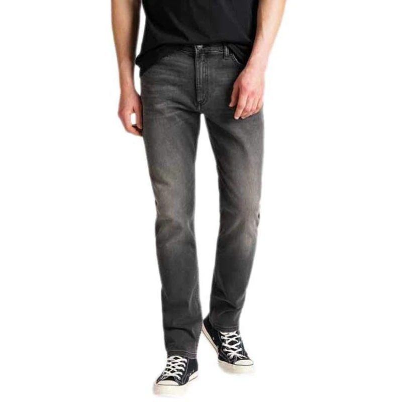 Lee Men's Rider Contrast Jeans, Grey (Moto Worn in Dt), 33W / 32L