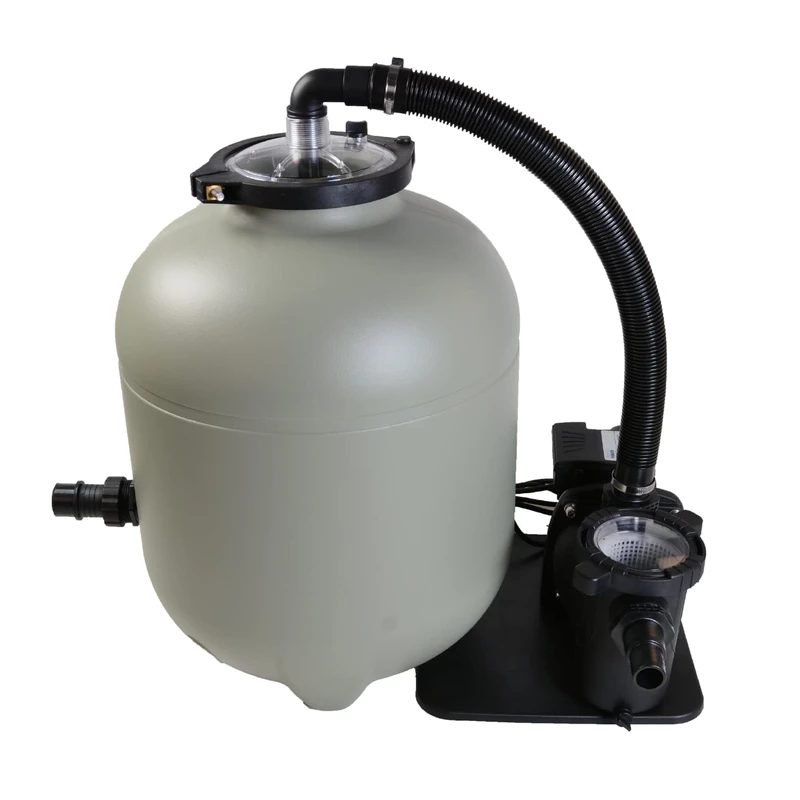 AquaForte Aqualoon EZ Clean 300 Filter Set Including Pump with Pre-Filter and Filter Tank Height 500 mm 300 Watt Maximum Flow 6.5 m3 per Hour Maximum Pool Size 28 m3