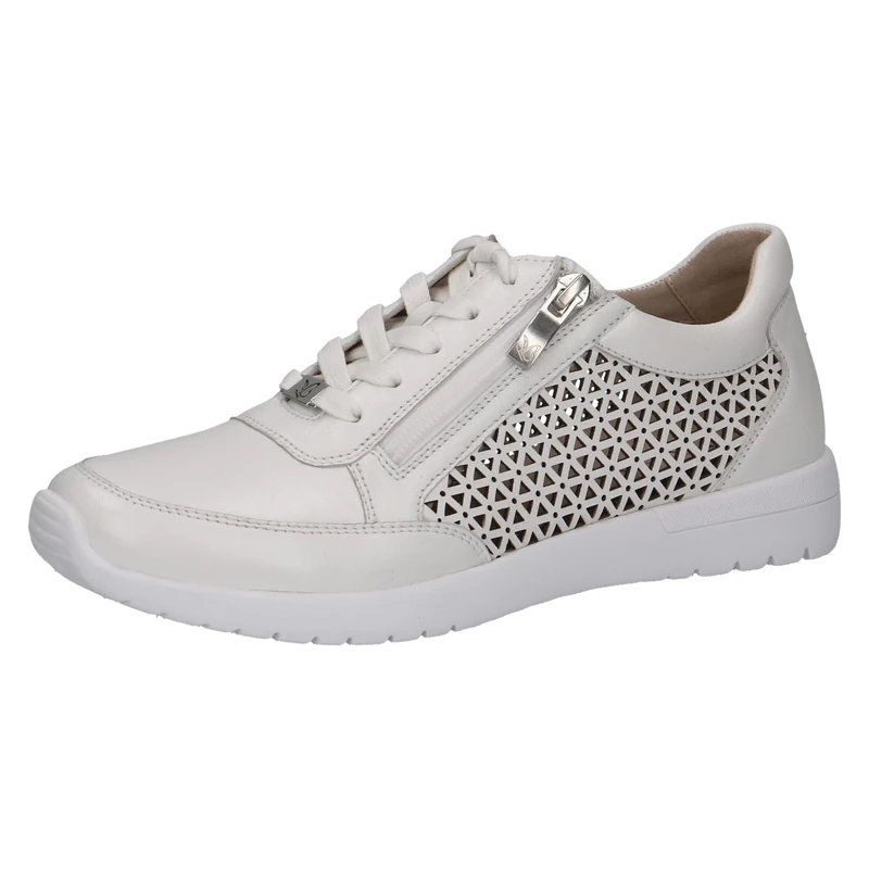 CAPRICE Sneaker 9-23550-42 G Width, White Nappa, 4 UK