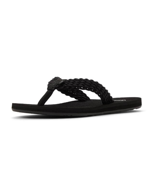 Roxy Women's Porto Iii Sandal, Black 20, 2 UK