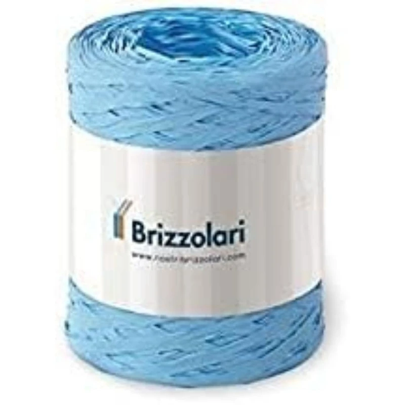 Synthetic Raffia 6802 100 m Blue