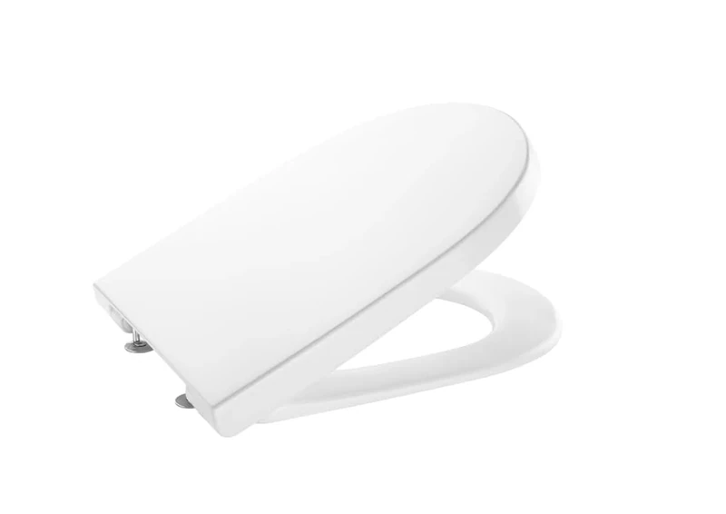 Round Compact Toilet Seat and Lid